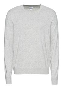 GAP, Herren Pullover 'SH CTTN CREW', Hellgrau