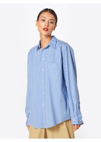 Polo Ralph Lauren, Damen Hemd, Royalblau / Offwhite