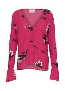 Vila, Damen Bluse 'JOSHLIN', Anthrazit / Eosin
