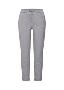 Only, Damen Hose 'ROMA', Grau / Weiß