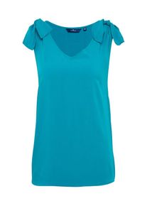 Tom Tailor, Damen Blusentop 'Lovely Summer', Aqua