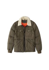 Abercrombie & Fitch Abercrombie & Fitch, Herren Jacke 'SHERPA COLLAR CORE PUFFER 2CC', Oliv