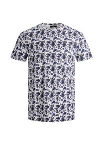 Jack & Jones JACK & JONES, Herren T-Shirt, Saphir / Anthrazit / Wei&szlig;