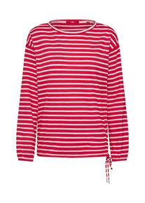 s.Oliver RED LABEL, Damen Shirt, Rot / Weiß