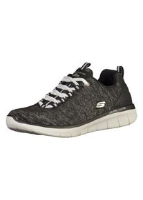 Skechers, Damen Sneaker, Grau / Schwarz / Wei&szlig;