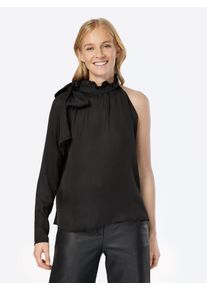Bardot, Damen One-Shoulder Tunika, Schwarz
