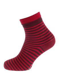 Esprit, Damen Socken, Rot / Dunkelrot