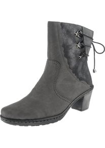 Rieker, Damen Stiefelette, Grau / Dunkelgrau / Schwarz