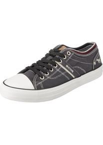 Mustang, Herren Sneaker, Schwarz / Wei&szlig;