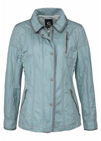 Gil Bret, Damen Taillierte Jacke im sportiven Look, Rauchblau