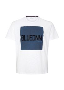 s.Oliver RED LABEL, Herren T-Shirt, Royalblau / Schwarz / Weiß