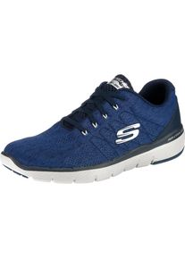 Skechers, Herren Sneaker, Blau / Anthrazit / Wei&szlig;