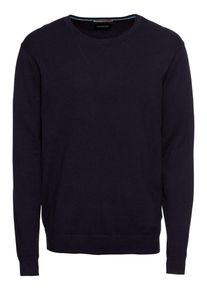 Scotch & Soda SCOTCH & SODA, Herren Pullover 'Ams Blauw cotton cashmere knit in regular fit', Dunkelblau