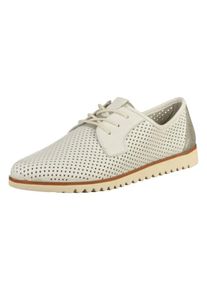 Tamaris, Damen Halbschuhe, Silber / Wei&szlig;