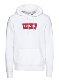 Levi's LEVI'S, Herren Sweatshirt 'MODERNHMHOODIE', Rot / Wei&szlig;