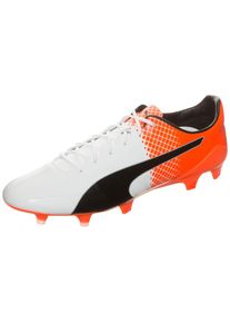 Puma, Herren Fu&szlig;ballschuh 'evoSPEED SL-S II FG', Orange / Schwarz / Wei&szlig;