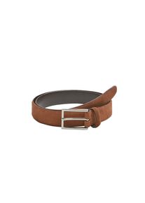 Mango Man, Herren Gürtel 'Hft suede', Braun