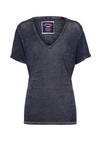 Superdry, Damen T-Shirt 'BURNOUT', Graumeliert