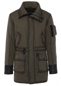Trueprodigy, Herren Parka 'Ollie', Khaki / Schwarz