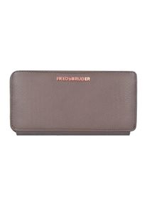FREDsBRUDER, Damen Geldbörse 'Wallet Zappy I' 19 cm, Rosegold / Rauchgrau