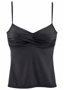 s.Oliver RED LABEL Beachwear, Damen Bügel-Tankini 'Spain', Schwarz