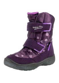 Superfit, Mädchen Winterstiefel 'CRYSTAL', Lila / Neonlila