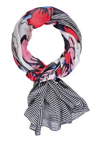 Gerry Weber, Damen Schal, Beige / Blau / Rot / Schwarz