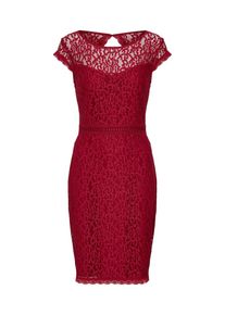comma, Damen Kleid 'KLEID KURZ', Bordeaux