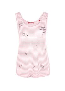 s.Oliver RED LABEL, Damen Top, Rot / Schwarz / Weiß