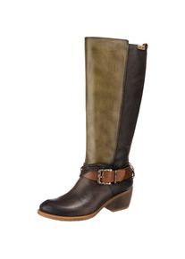 Pikolinos, Damen Stiefel 'BAQUEIRA', Braun / Oliv