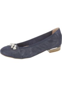 Caprice, Damen Ballerinas, Blau