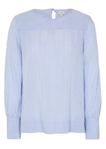 Eterna, Damen Bluse '1863', Hellblau / Weiß