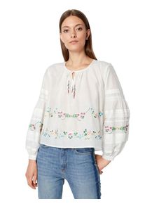 THE KOOPLES, Damen Shirt, Mischfarben / Weiß