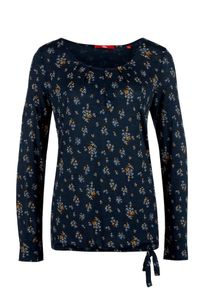 s.Oliver RED LABEL, Damen Shirt, Kobaltblau / Mischfarben
