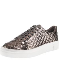 Tamaris, Damen Sneakers, Pastellpink / Silber / Wei&szlig;