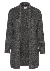 sheego Casual, Damen Cardigan, Anthrazit