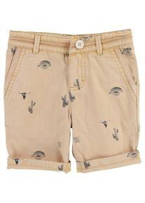 Billybandit, Shorts, Beige / Gelb / Anthrazit