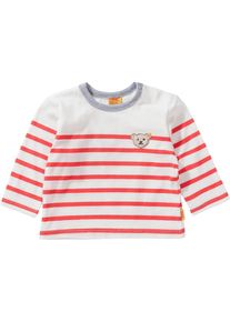 Steiff Collection, Langarmshirt, Rot / Weiß