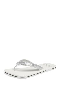 Esprit, Damen Zehentrenner 'Glitter', Wei&szlig;