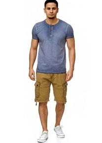 INDICODE JEANS, Herren Shirt 'Keswick', Blau