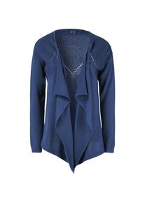 Blue, Damen Strickjacke, Blau