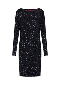 s.Oliver RED LABEL, Damen Strickkleid, Schwarz / Wei&szlig;