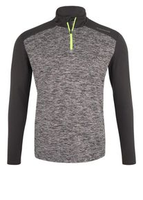 Endurance, Herren Funktionsshirt 'Landshut', Basaltgrau / Graumeliert