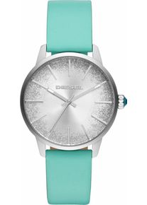 Diesel, Damen Quarzuhr 'CASTILIA, DZ5564', T&uuml;rkis / Silber