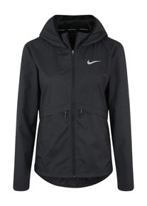 Nike, Damen Jacke 'W NK ESSNTL JKT HD FL', Schwarz / Silber