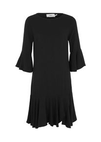 minimum, Damen Volant-Kleid 'Mial', Schwarz