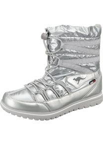 Kangaroos, Damen Winterstiefeletten, Silber