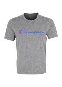 Champion Authentic Athletic Apparel, Herren Sport-Shirt, Blau / Graumeliert