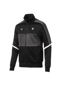 Puma, Herren Trainingsjacke 'BMW M Motorsport T7', Basaltgrau / Schwarz / Weiß