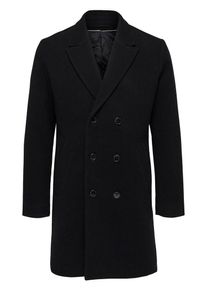 Selected Homme, Herren Mantel, Schwarz